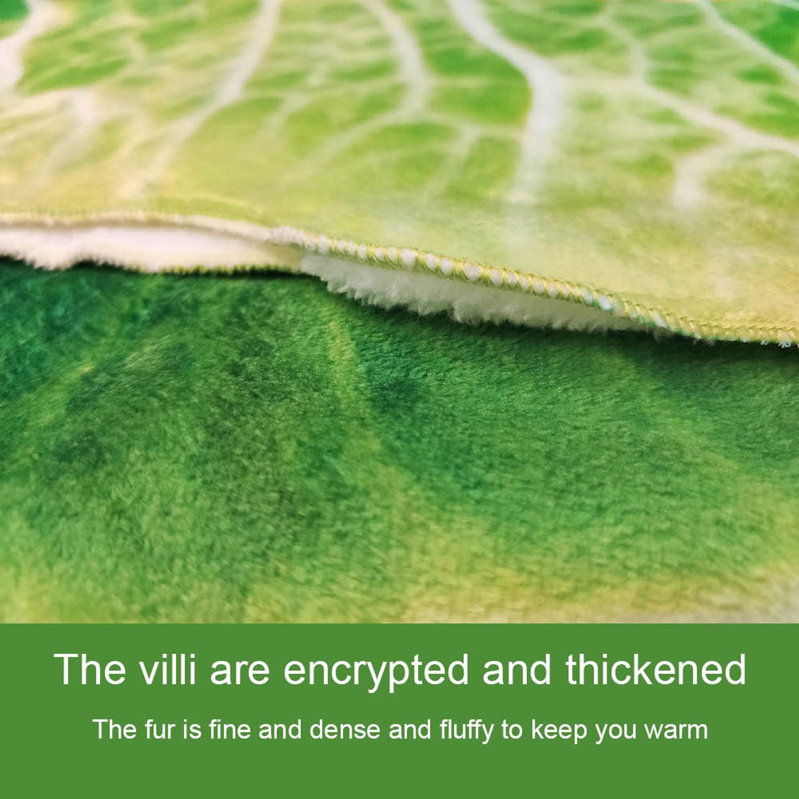 Cabbage-Shaped Plush Throws for Relaxation