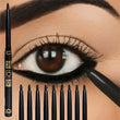 3PCS Long-Lasting Waterproof Black Eyeliner Pencil