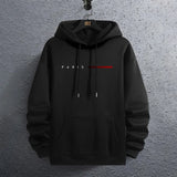 Men's Paris Fashion Casual Hoodies for All Seasons