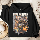 Luan Santana Oversized Graphic Hoodie for Men and Women
