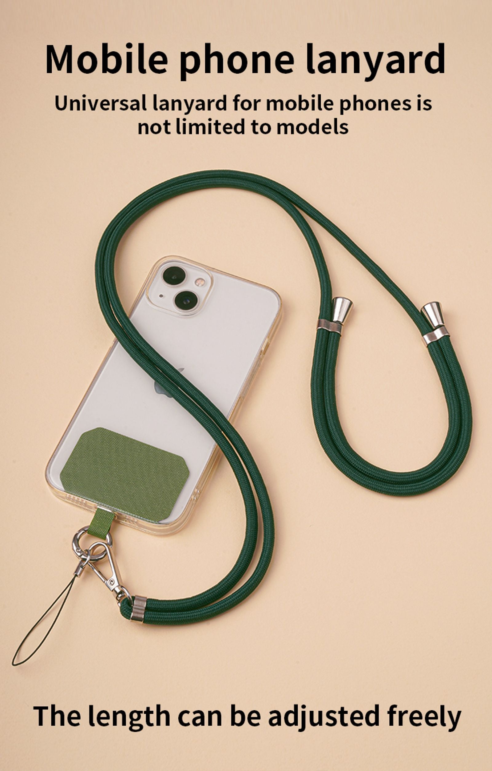 Universal Crossbody Lanyard Necklace Strap for Mobile Phones