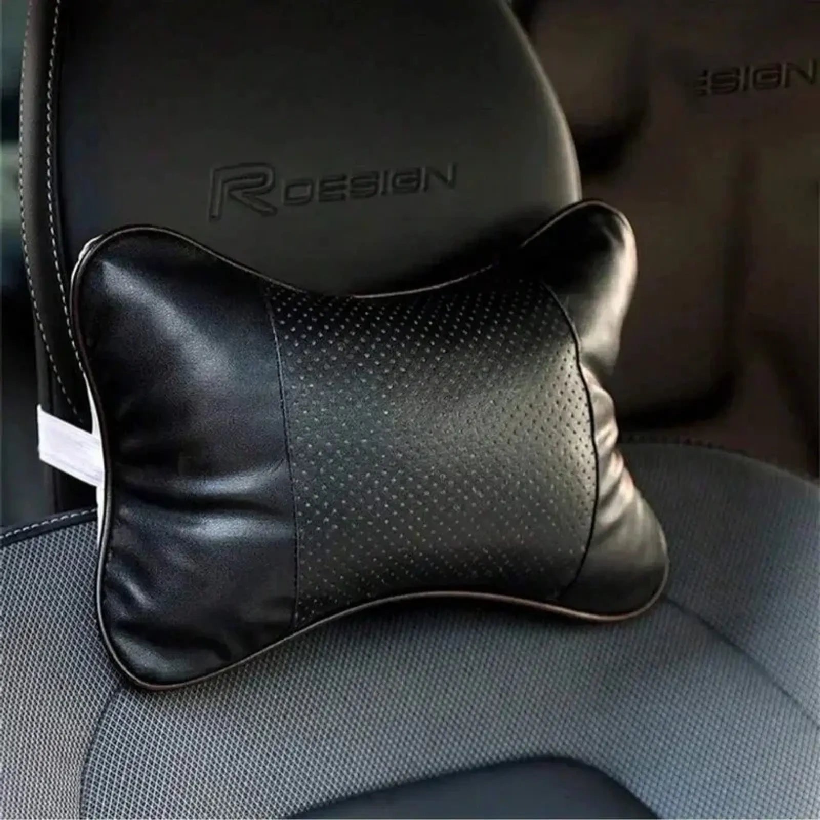 Auto Safety Car Seat Headrest with Breathable Mesh Pillow
