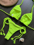 Sexy Push-Up Thong Bikini Set for Women