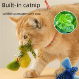 Interactive Electric Cat Toy with Chirping Sound