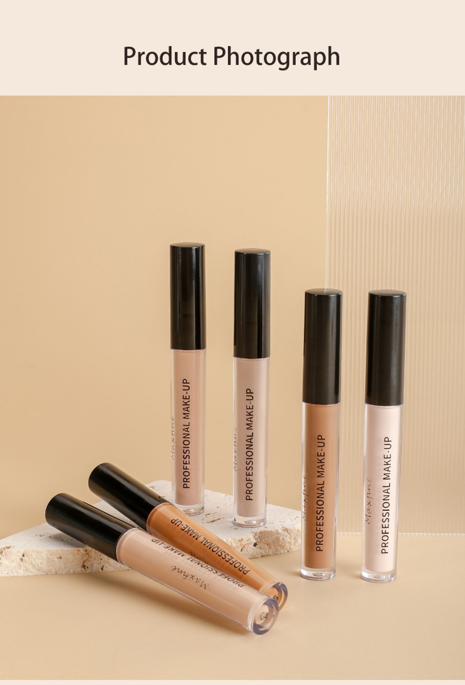 High Coverage Liquid Concealer - Matte & Waterproof