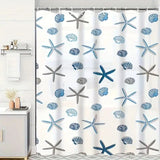 Waterproof PEVA Shower Curtain with Pattern