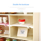 Adjustable Wall-Mounted Closet Organizer Shelf