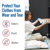 5 Pack Vacuum Storage Bags for Comforters and Clothes