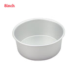 Nonstick Round Cake Pan Set - 4 to 12 Inch Aluminum Moulds