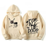 Drake All The Dogs Graphic Oversized Hoodie