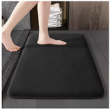 Non-Slip Coral Velvet Bath Mat