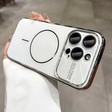 Luxury Laser Camera MagSafe Cover for iPhone 17/16/15/13