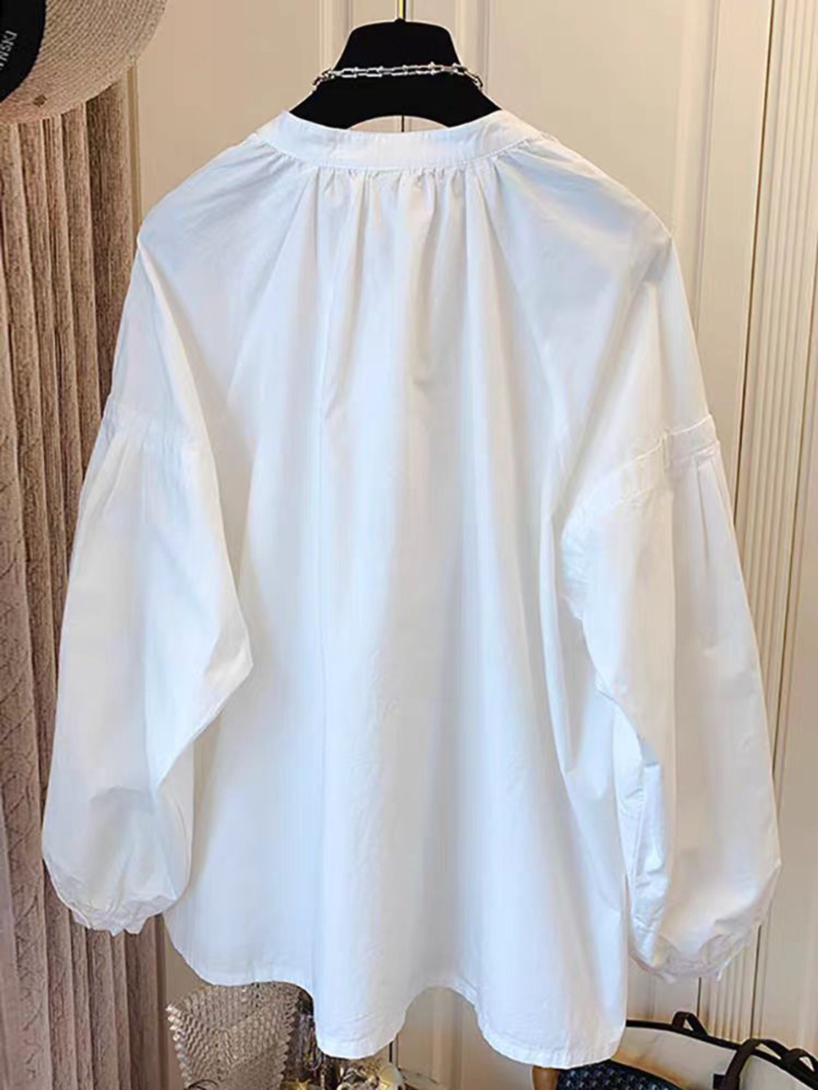 Women's Spring Autumn Chiffon Long Sleeve Blouse