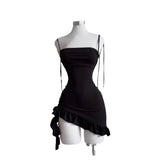 Backless Mini Dress for Women - Summer Bodycon Style