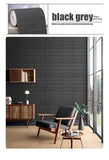 3D Self-Adhesive Antique Foam Brick Wallpaper