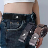 Adjustable Stretch Waist Belt - No Buckle Design