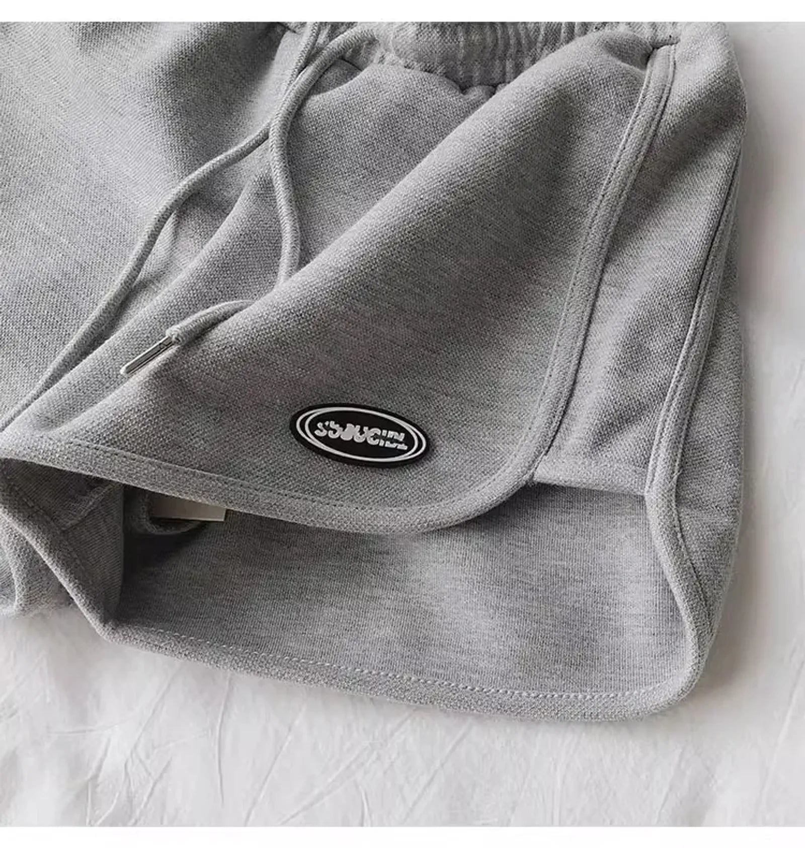 Women's High Waist Loose Drawstring Sports Shorts