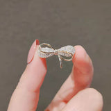 Flower Bow Brooch Set for Women - Metal Lapel Pins