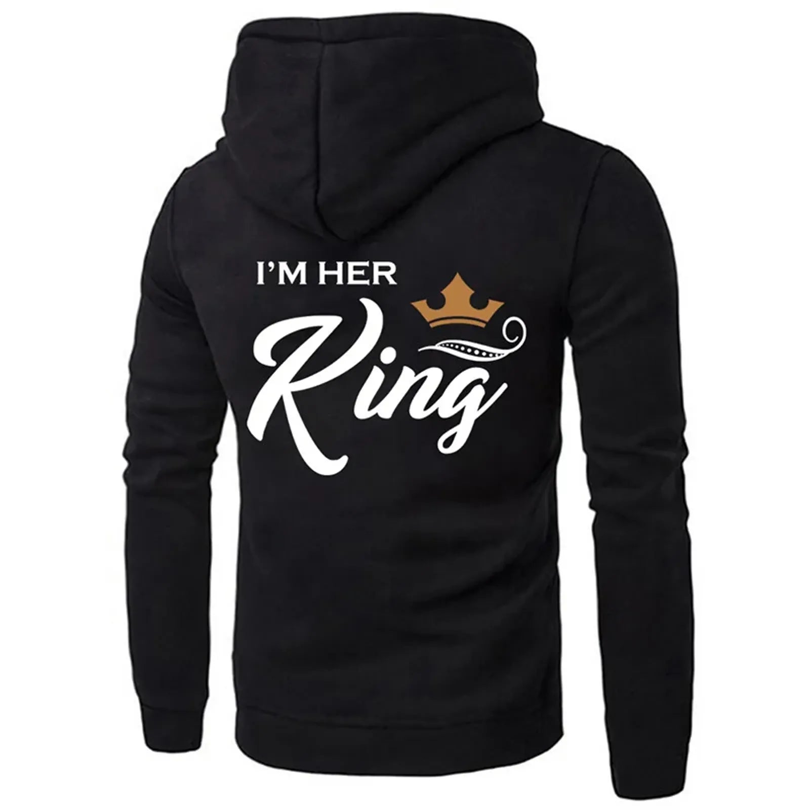 His Queen or Her King Couple Hoodies