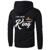 His Queen or Her King Couple Hoodies
