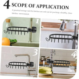 Bathroom Faucet Storage Rack and Shower Soap Holder
