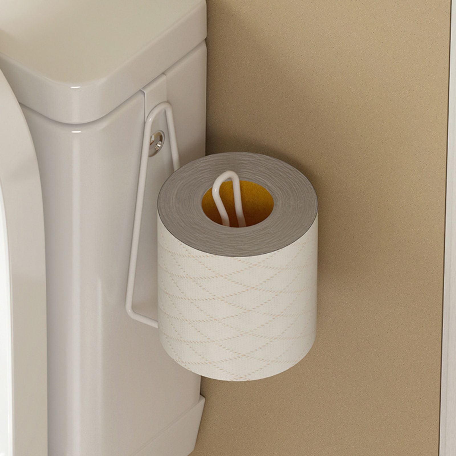 Stainless Steel Wall-Mounted Toilet Paper Holder