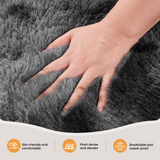 VIKAMA Minimalist Fluffy Living Room and Children's Room Carpet