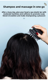 Scalp Massager and Hair Growth Silicone Brush