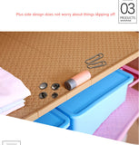 Adjustable Wall-Mounted Closet Organizer Shelf