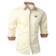 Men's Long Sleeve Button-Up Dress Shirt