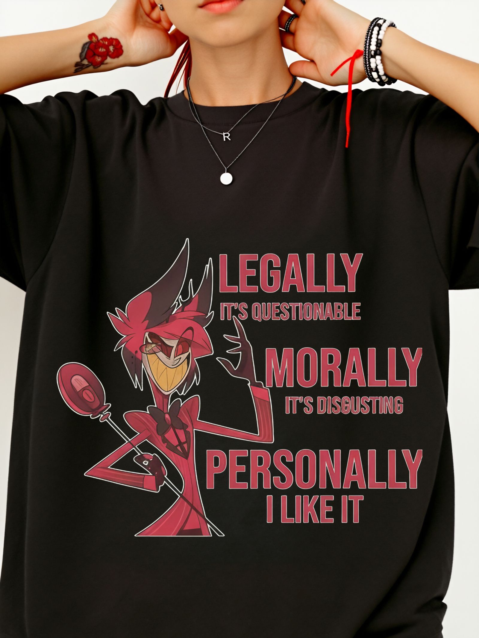 New Alesto H. Azbins Hotel Meme T-Shirt for Women