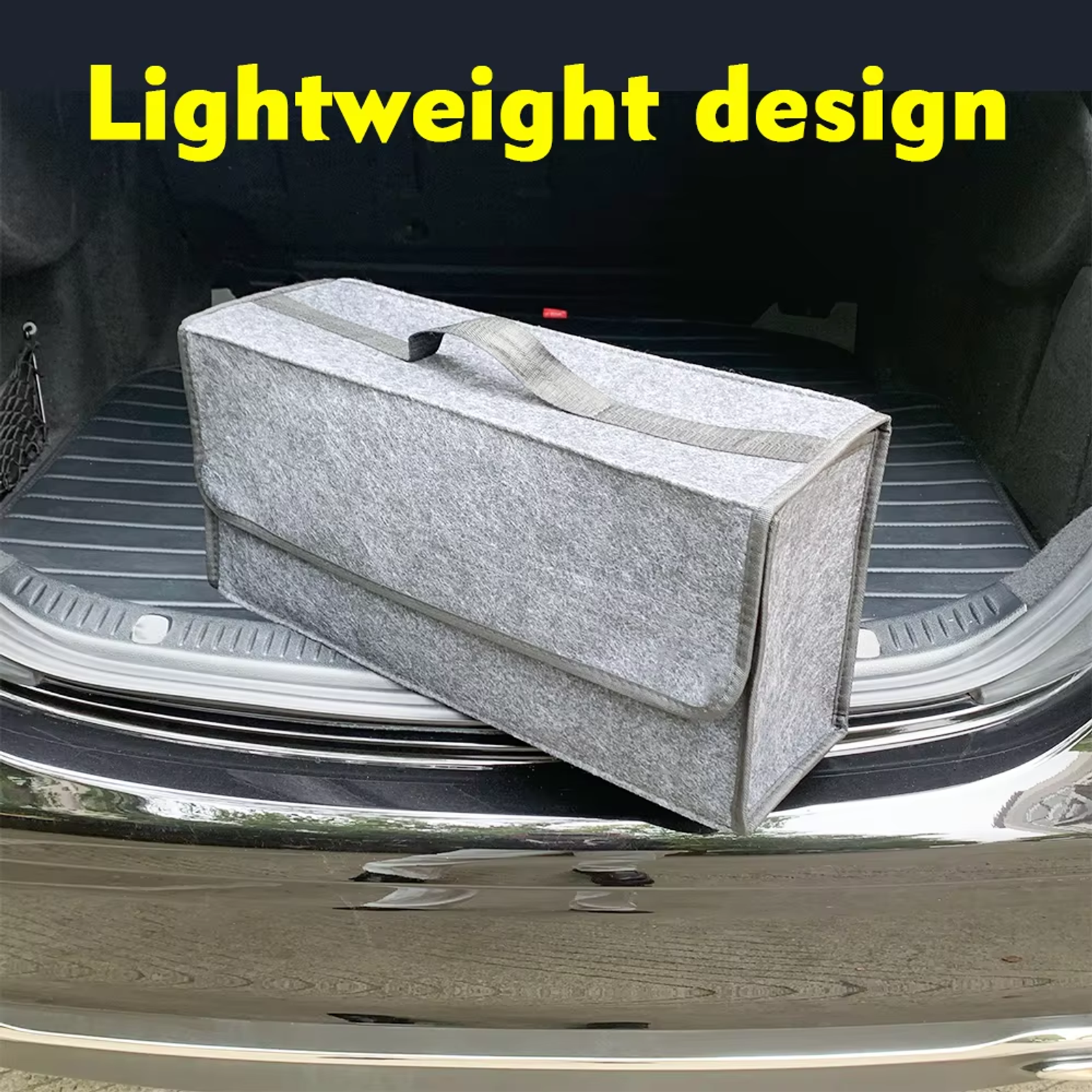 Large Anti-Slip Boot Storage Organizer for Car Trunk