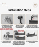 No Drill Suction Cup Bathroom Organizer Rack