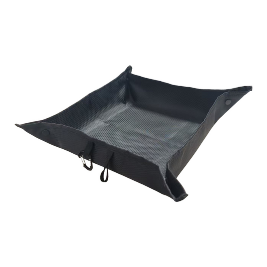 Folding Office Desktop Storage Tray - Waterproof Organizer