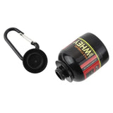 Portable Mini Protein Powder Bottle with Keychain