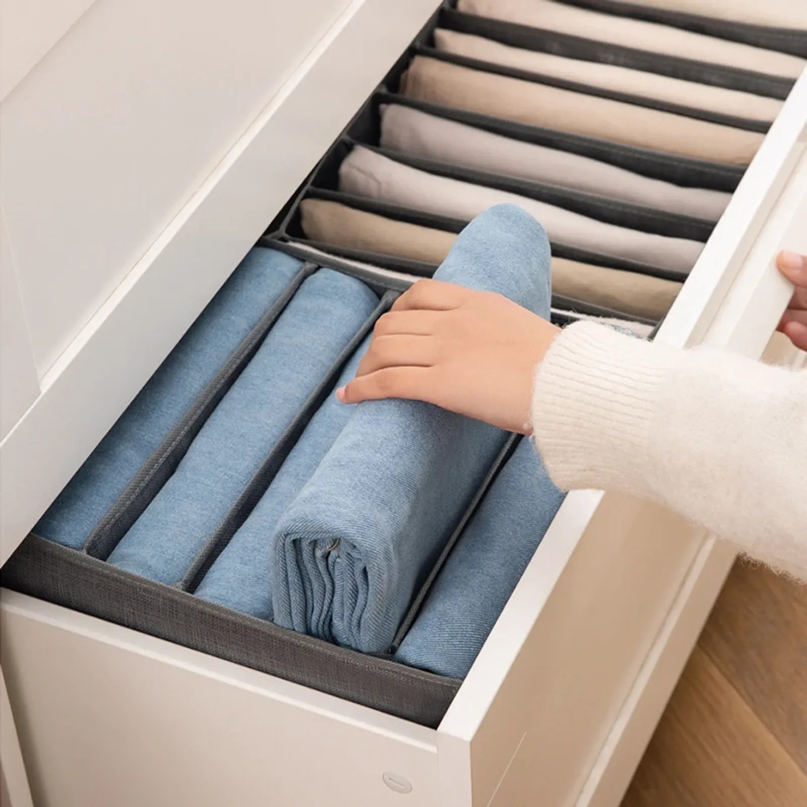 Pants and Jeans Storage Box - Organizer for Underwear and Socks