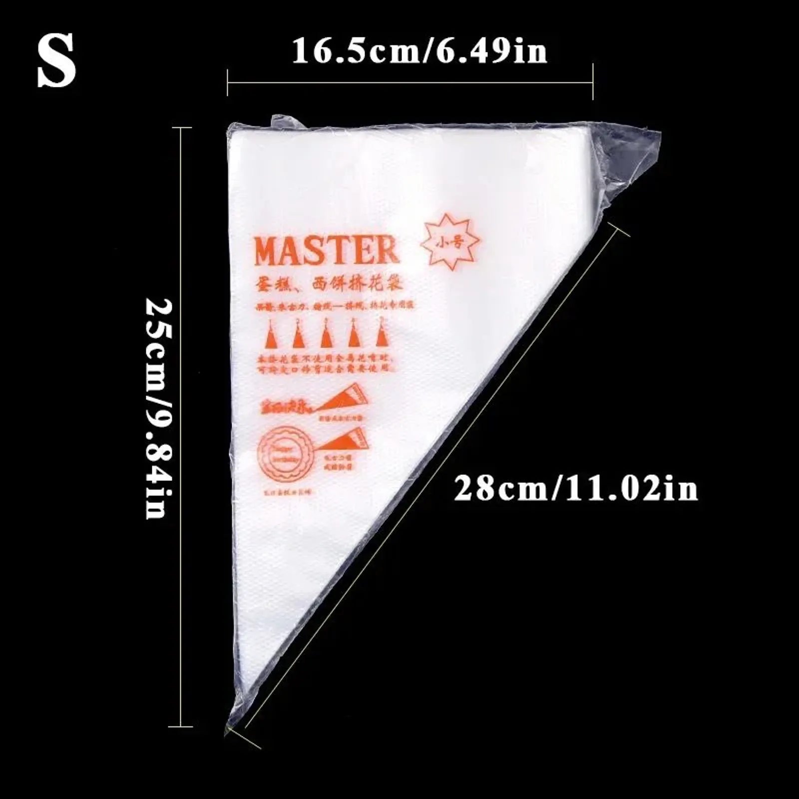Disposable Cream Pastry Bags for Cake Decorating