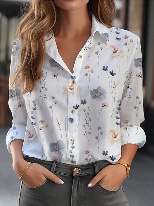 Elegant Long Sleeve Blouse for Women
