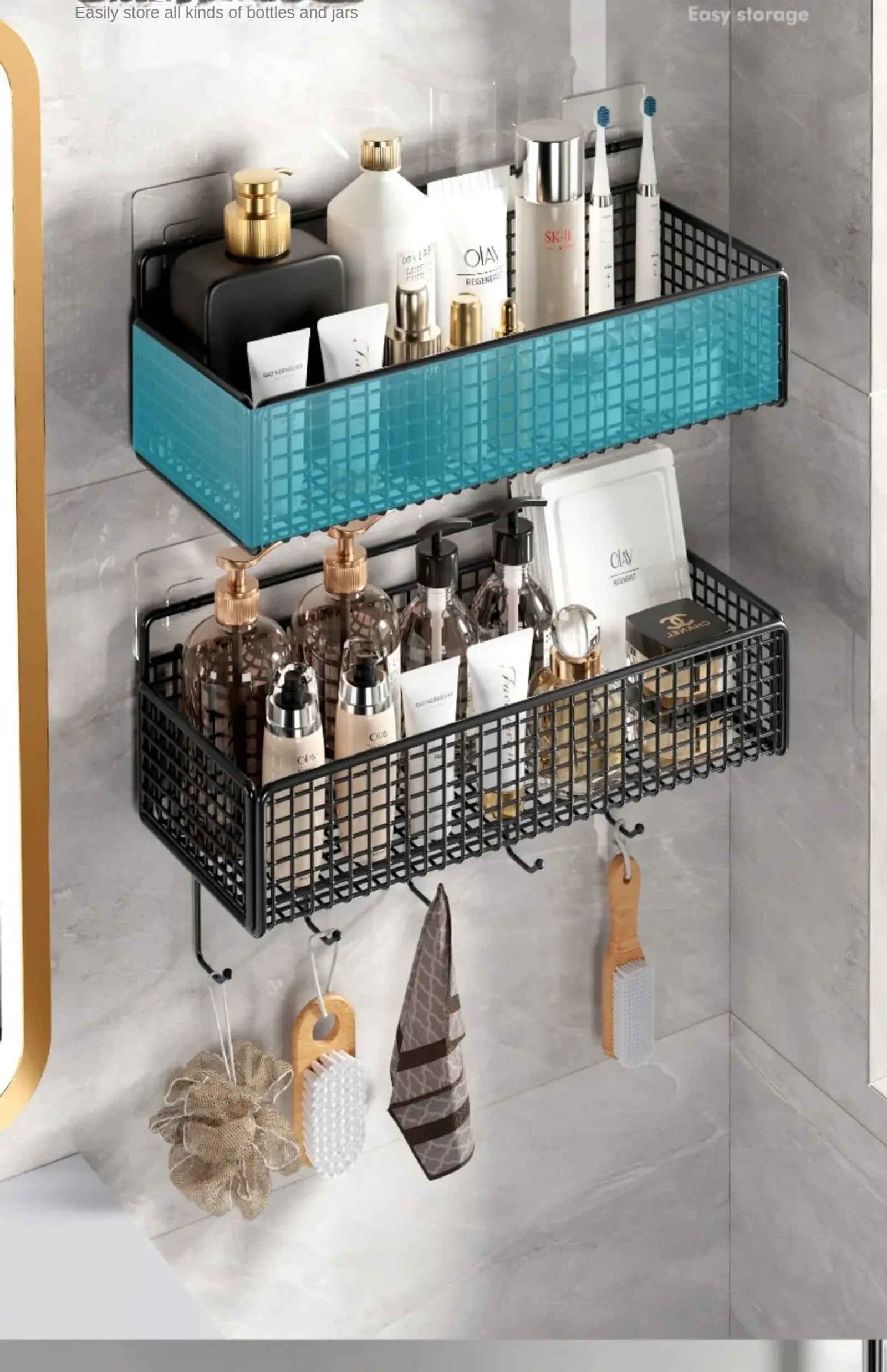 Multifunctional Bathroom Organiser Shelf
