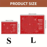 Non-Stick Baking Mat for Pizza & Cakes - Easy Clean