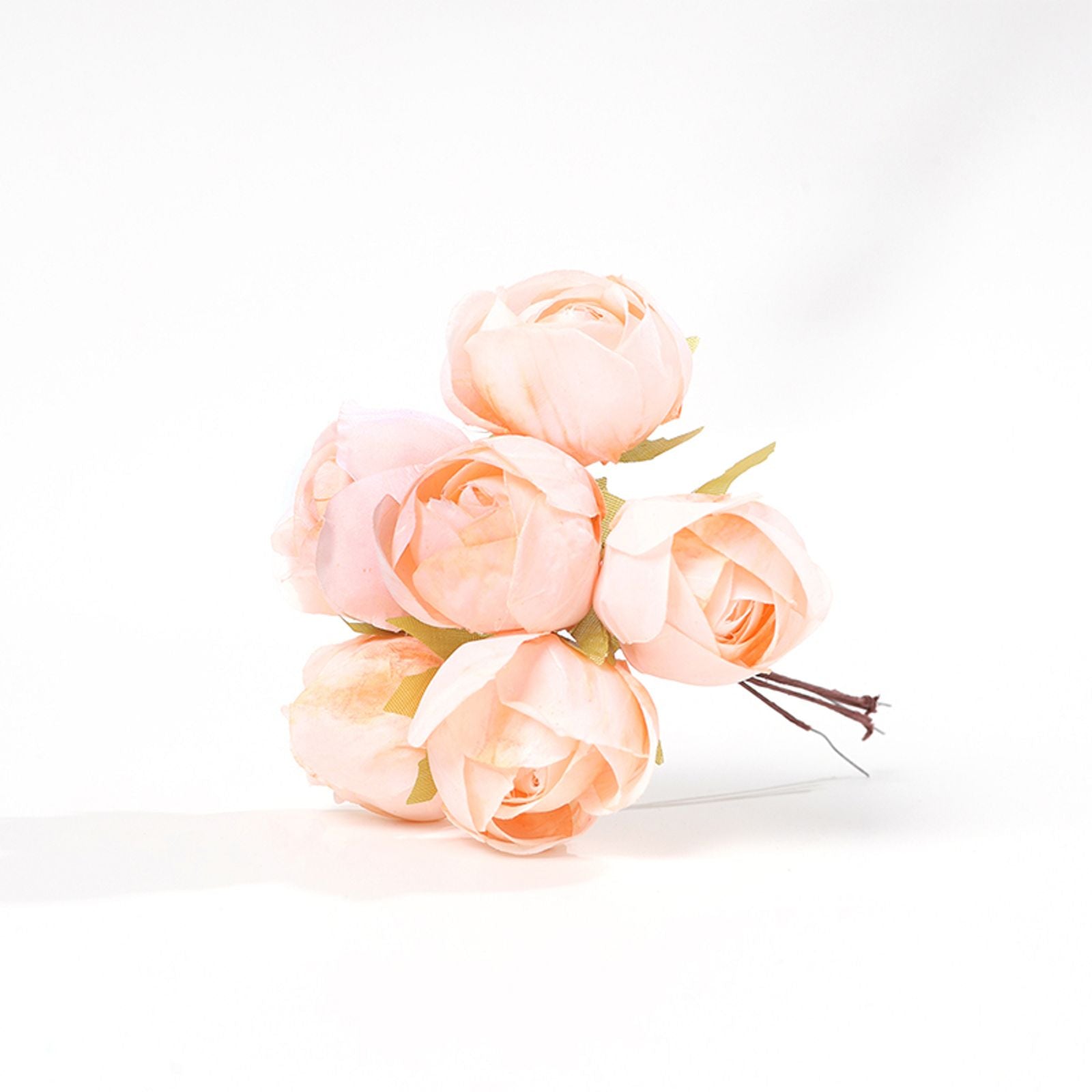 11cm Silk Artificial Rose Flowers Bouquet - 1/3/5 Pieces