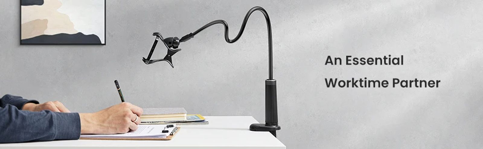 Adjustable Universal Mobile Phone Stand for Desk & Bedside