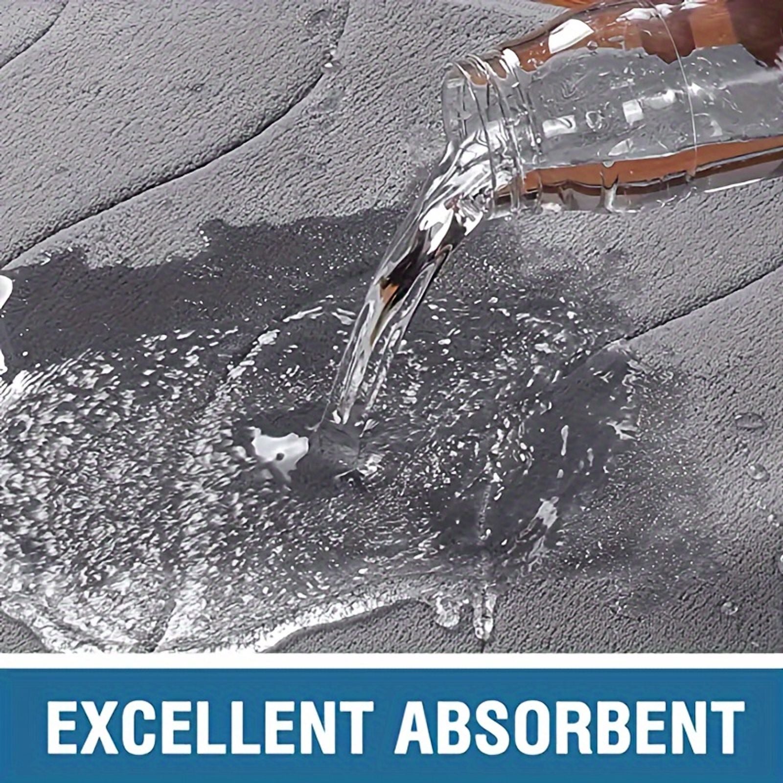 Thickened Absorbent Bathroom Mat - Quick-Drying Non-Slip Entry Mat