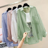 Elegant Summer Chiffon Blouse - Casual Women's Top