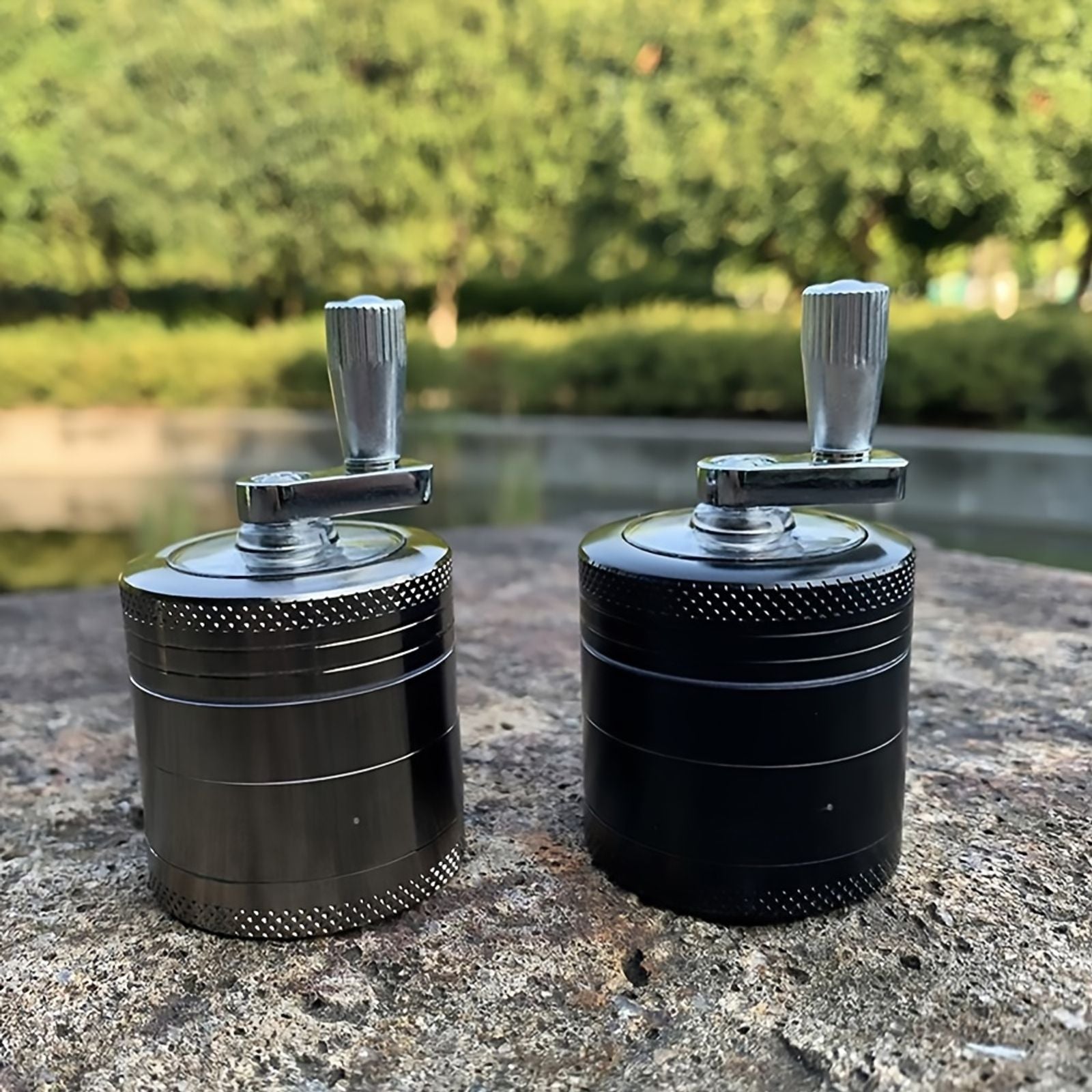 Nut and Spice Grinder for Nutmeg, Ginger, Salt, and Pepper