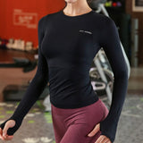 Long Sleeve Yoga Shirt for Women - Fitness Wear