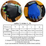 Adult Half-Finger Fitness Gloves for Outdoor Activities