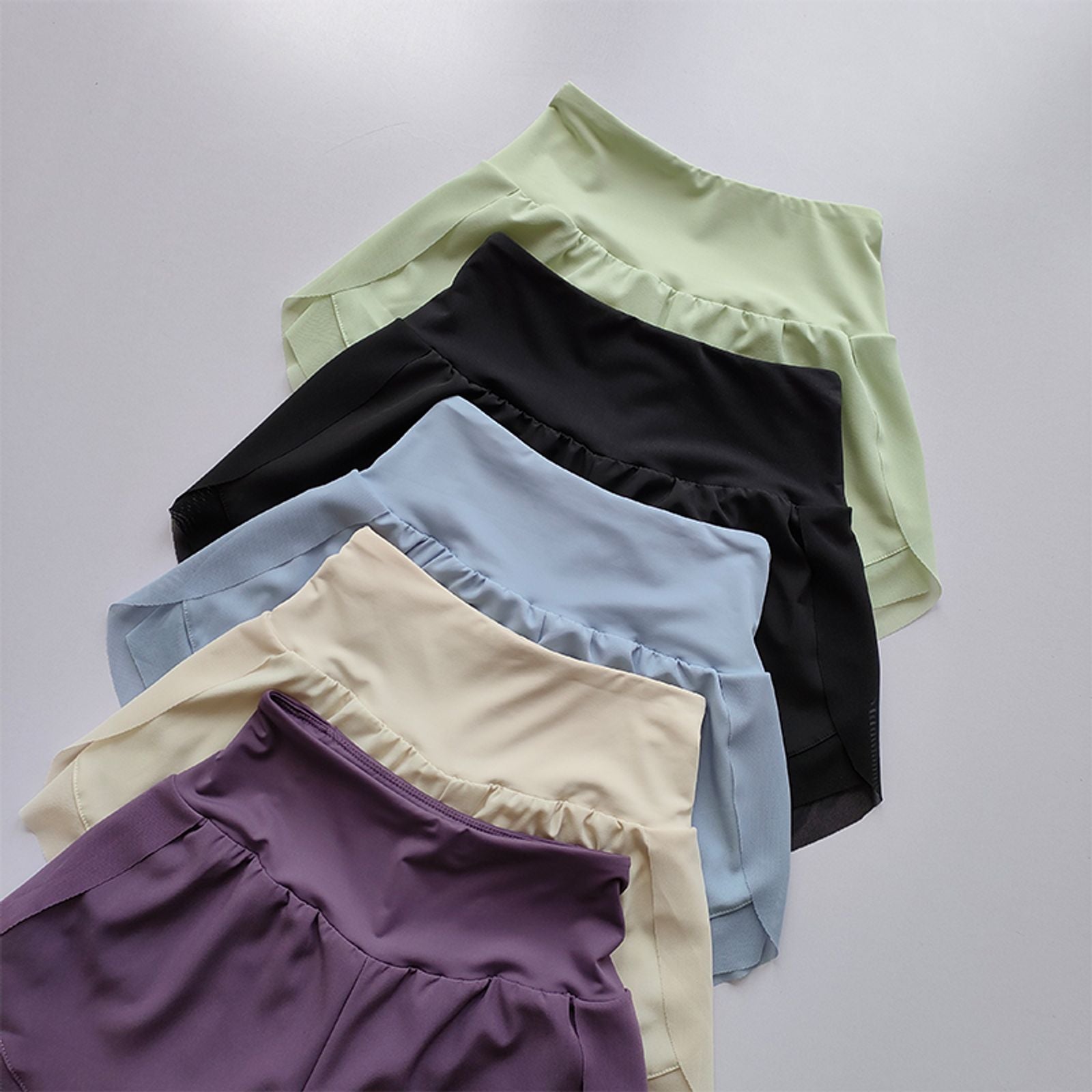 Women's High-Waisted Quick-Dry Sports Shorts