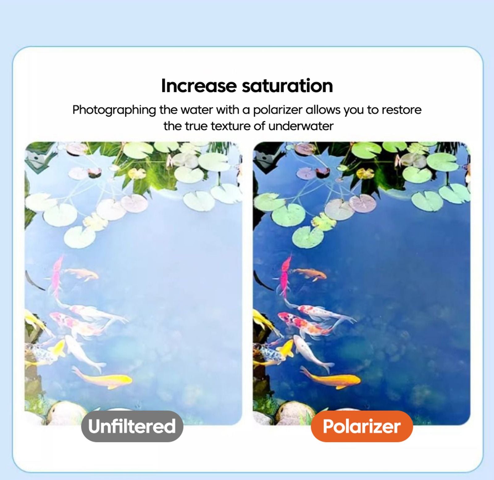 52mm Circular Polarizing Filter for Mobile Phones