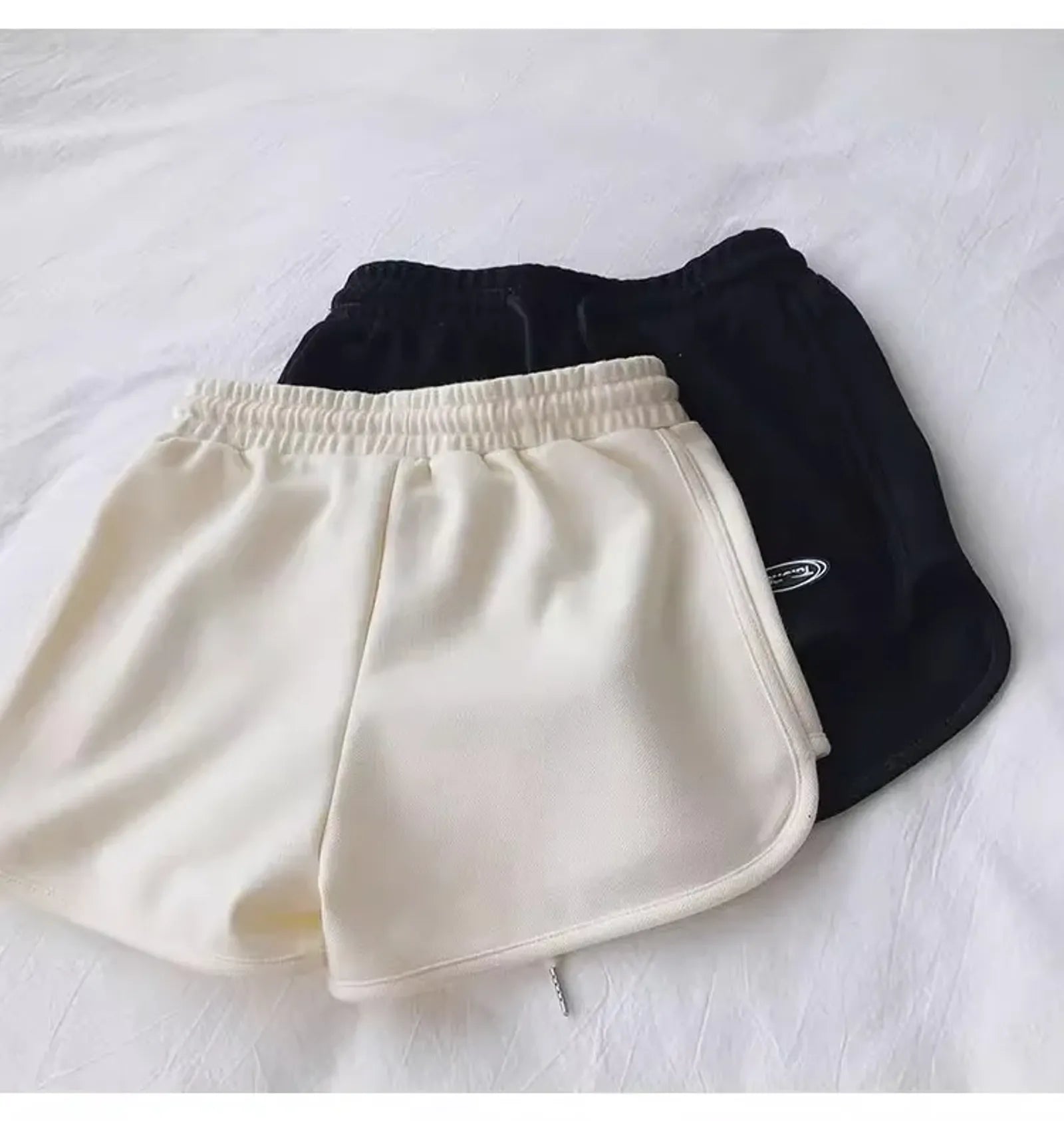 Women's High Waist Loose Drawstring Sports Shorts